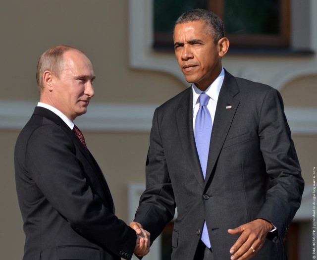 Путин и Обама на G20
